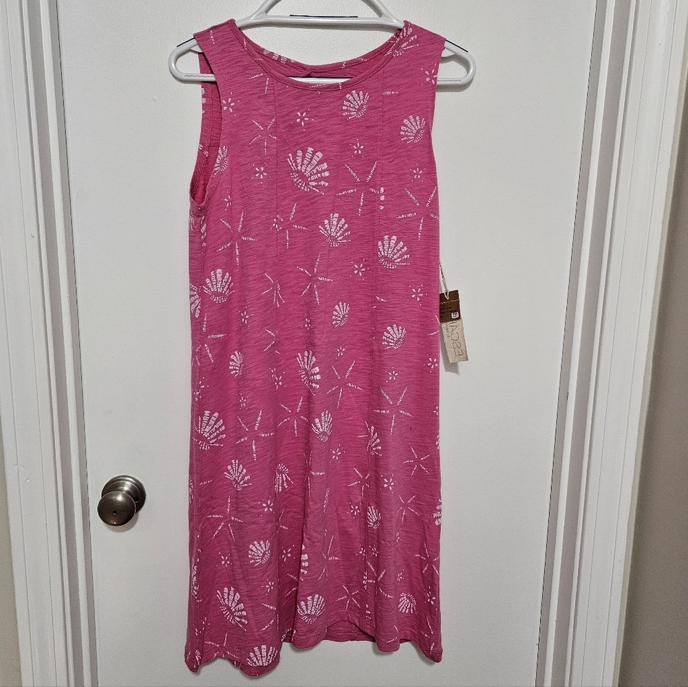NWT ESCAPE By Habitat Cotton Beach Dress Size Small Coastal